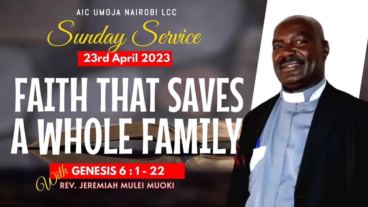 FAITH THAT SAVES A WHOLE FAMILY || REV. JEREMIAH MUOKI