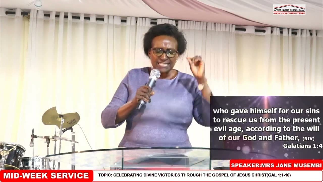 Celebrating Divine Victories Through the Gospel of Christ || Mrs. Jane Musembi